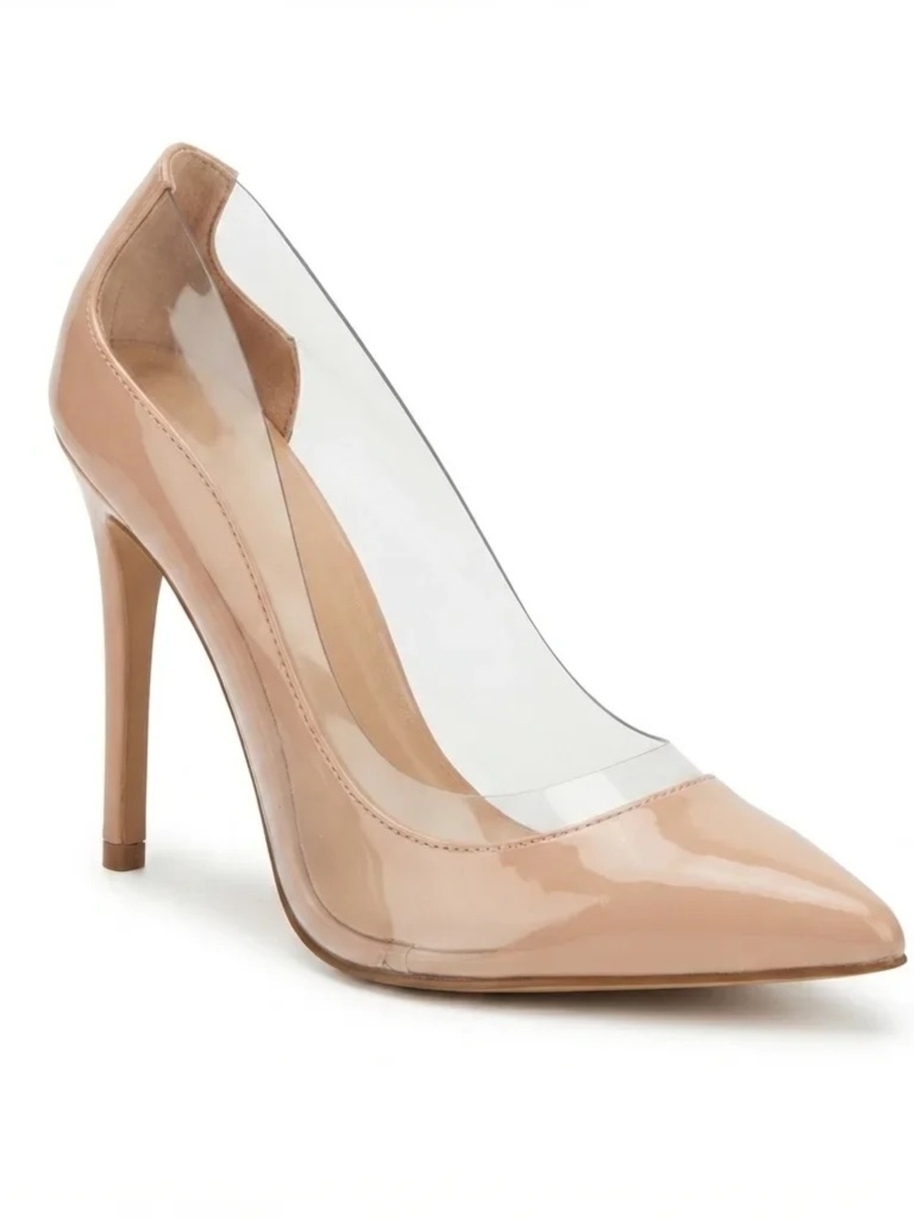 INC International Concepts Women's Nude Pointed-Toe Stiletto Pumps Heels NIB 8.5
